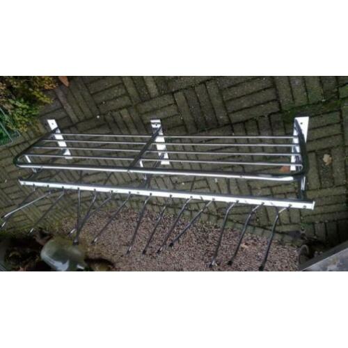 60er jaren chrome kapstok