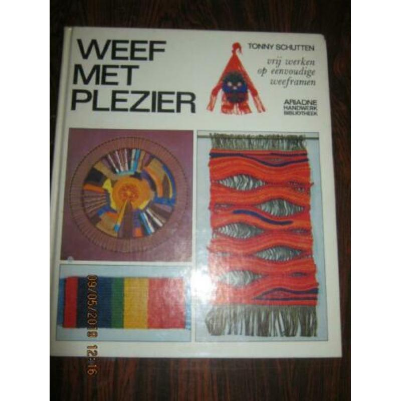 Tonny Schutten weef met plezier weefraam technieken