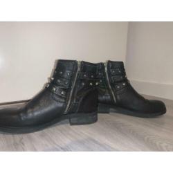 leren nelson schoenen maat 42