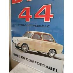 Oude reclame poster Daf 44 variomatic