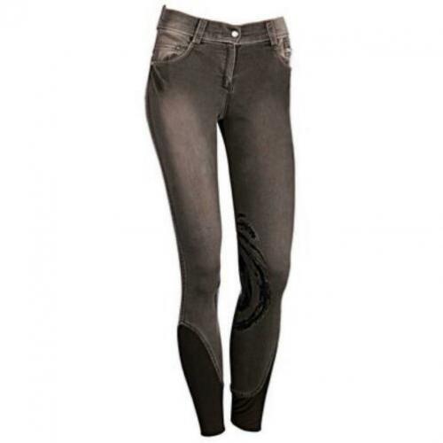 Te koop: Als Nieuw! Harry Horse Dirty Denim rijbroek!