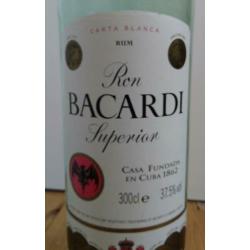 Bacardi Fles 3 Liter (LEEG).
