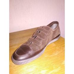 ECCO leren sneaker schoenen. Uitstekend. Zgan. Maat 36.
