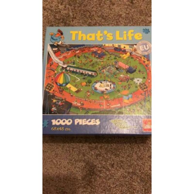 Thats Life puzzels
