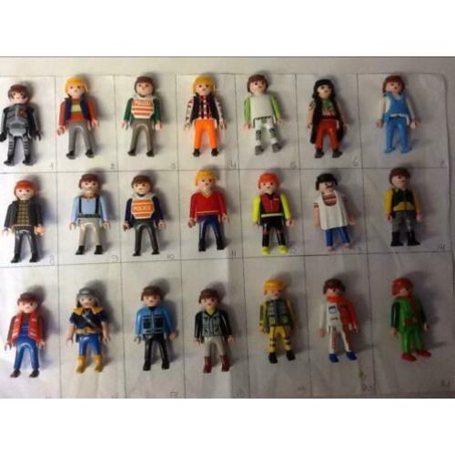 1D: diverse poppetjes van playmobil
