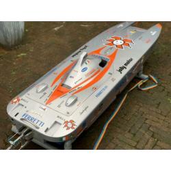 MHZ powerboat catamaran 190 cm