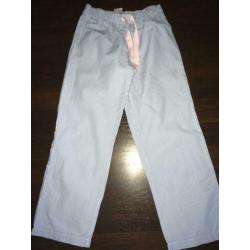 H&M katoenen pyamabroek mt 134/140 gestreept