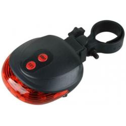 Laser achterlicht stuurdop verlichting lamp fietsverlichting