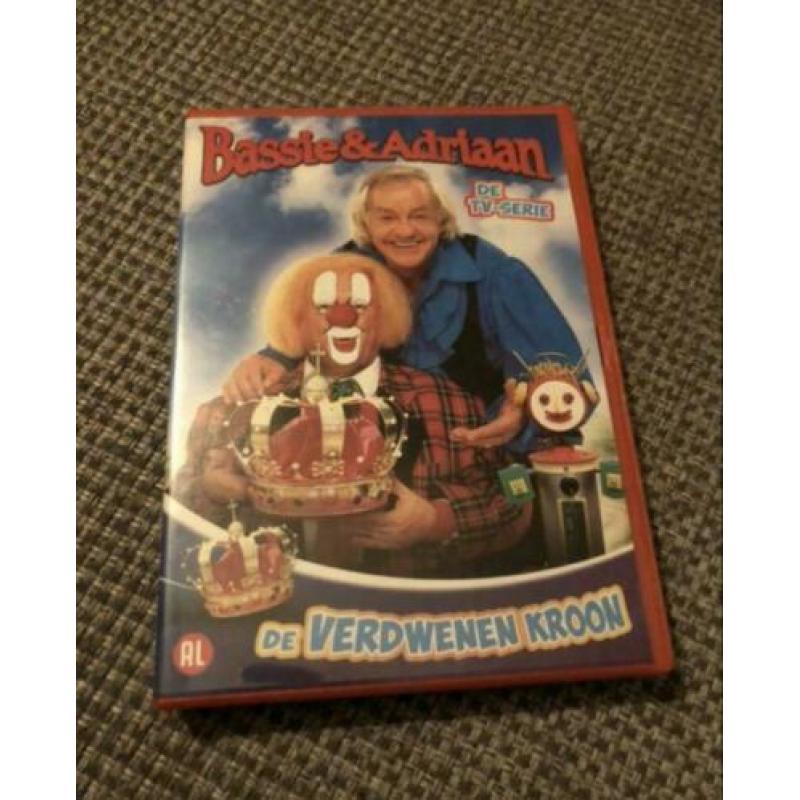 Bassie en Adriaan 8 diverse dvd’s