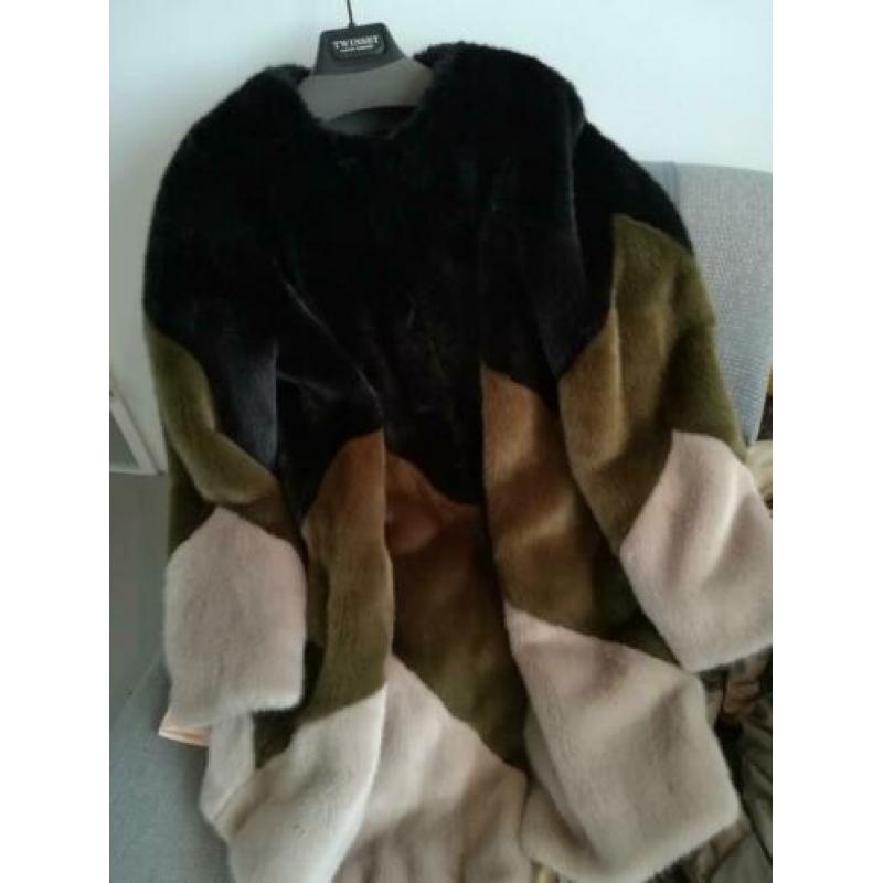Twin set by simona barbieri jas Twinset (nep) bontjas mt 38