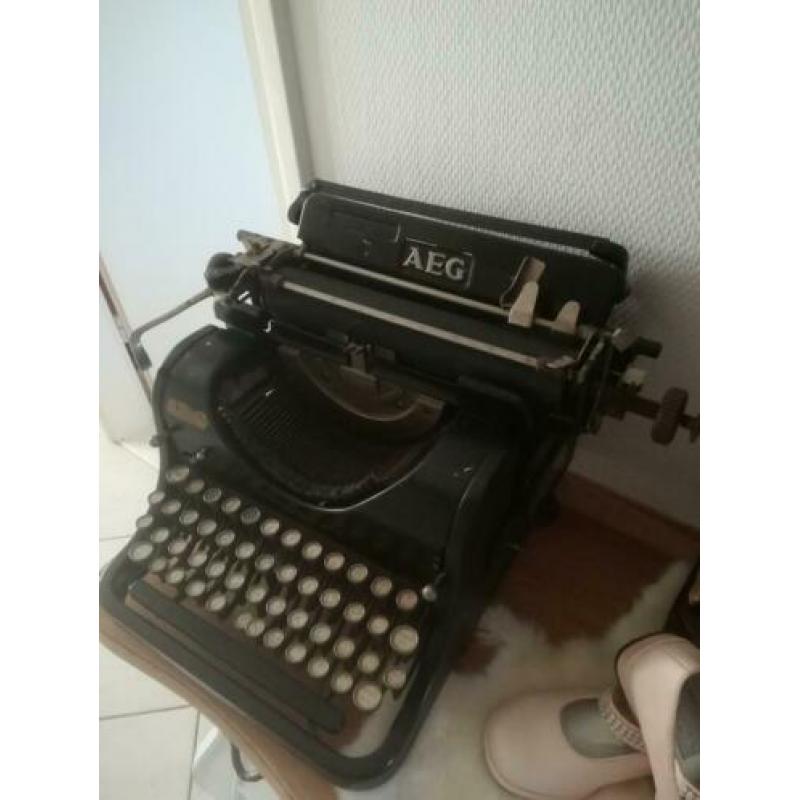 Antieke typemachine
