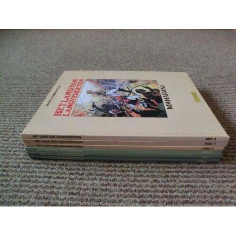 6 hardcoveralbums uit de Land van langvergeten reeks