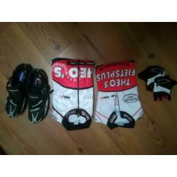 Wielerkleding + schoenen