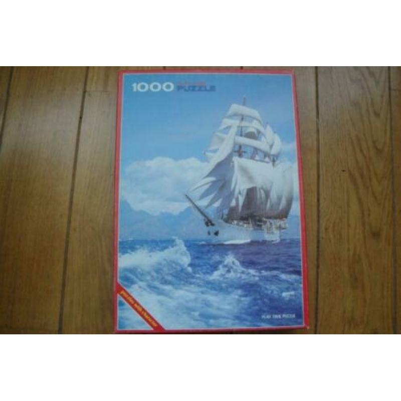 PLAY TIME SUPER DE LUXE PUZZLE 1.000 stukjes voor 1.95euro