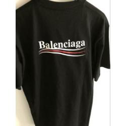 Balenciaga t-shirt maat s / m oversized 36 zwart