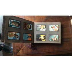 Plaatjes album met filmsterren.