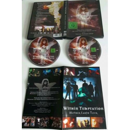 2 dvd Within Temptation Mother Earth Tour 5.1surround