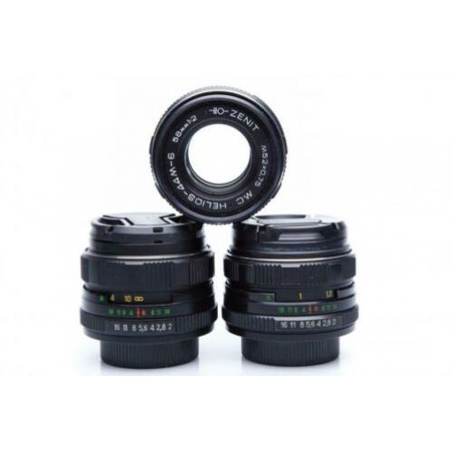 Helios 44M-2 met M42 vatting en meer varianten!