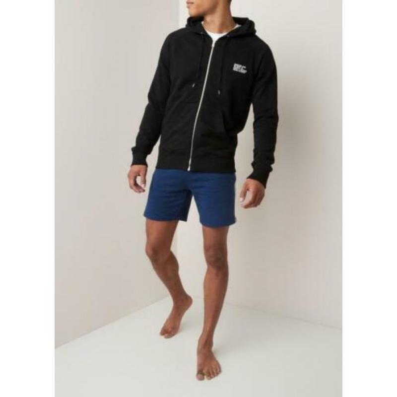 DISCIPLINE - Hoodie met rits Zwart , Maat L , NIEUW !