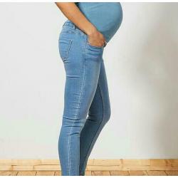 Zwangerschap jeans 36 skinny positiebroek jeans skinnyjeans