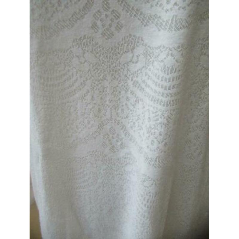 Opus nog keurig off white kleur shirt met lange mouw maat 40