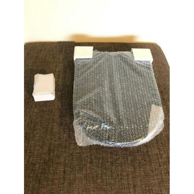 Nieuw: mat zwarte toilet pot / wc-pot / wandcloset