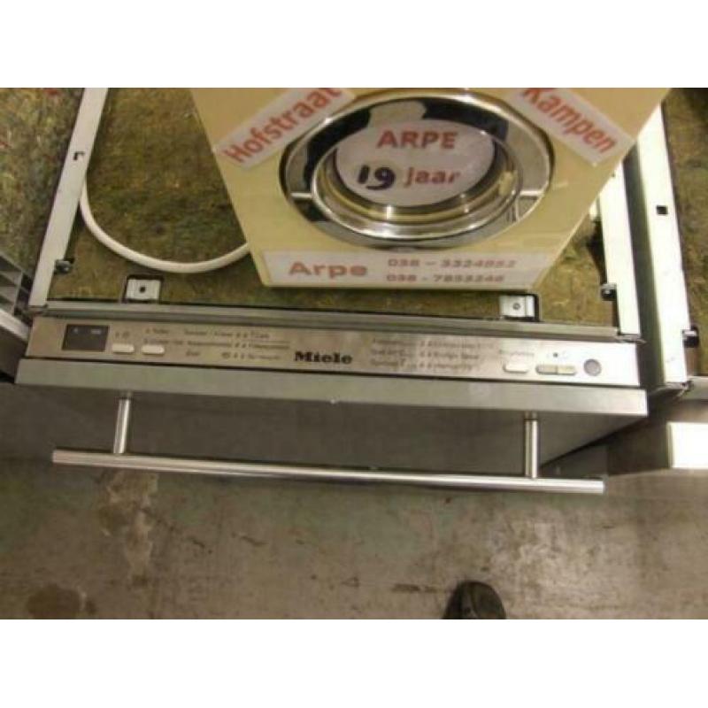 Voll geintergr inbvaatwasser rvs 45 cm breed miele 325 Arpe