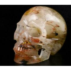 1.1 KG Agaat Kwarts Amethyst Schedel Skull Skelet Kristal