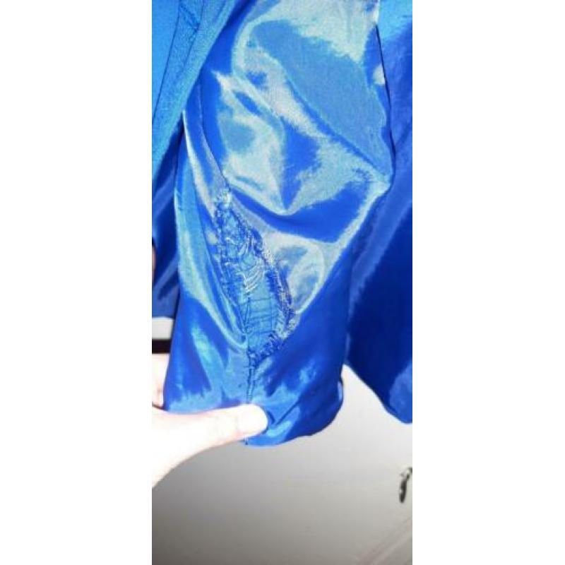 Kobalt blauwe blazer, maat 46. MS mode.