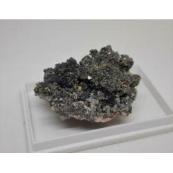Pyriet, Tetrahedriet, Kwarts - Cavnic Mine, Roemenië