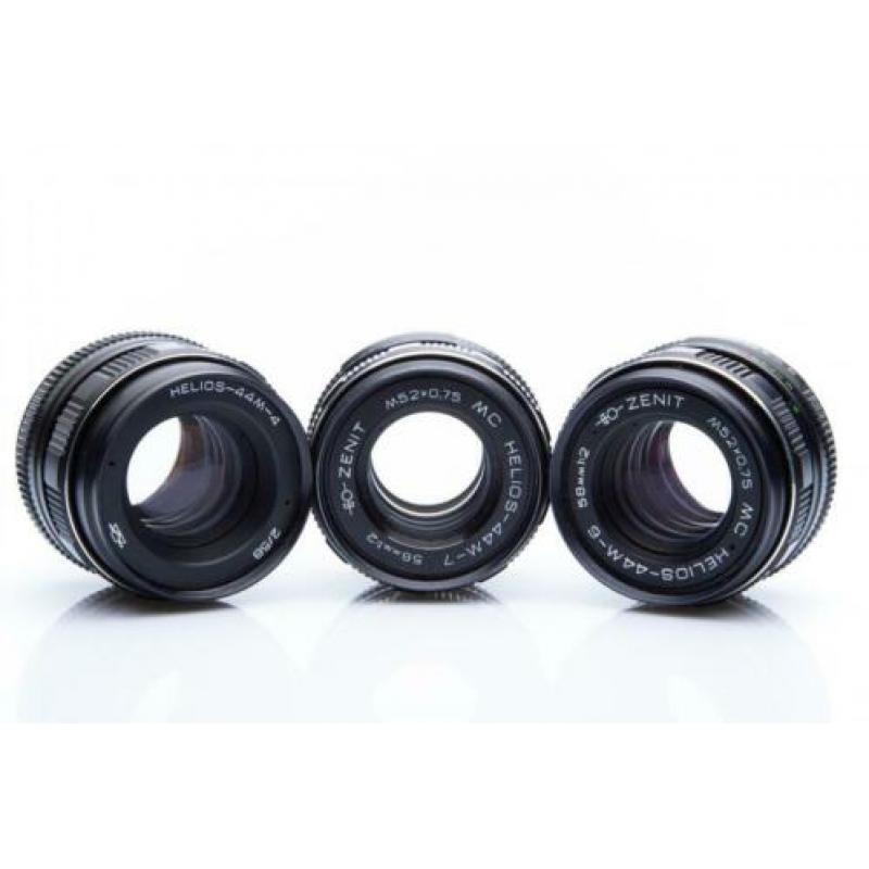 Helios 44M-2 met M42 vatting en meer varianten!