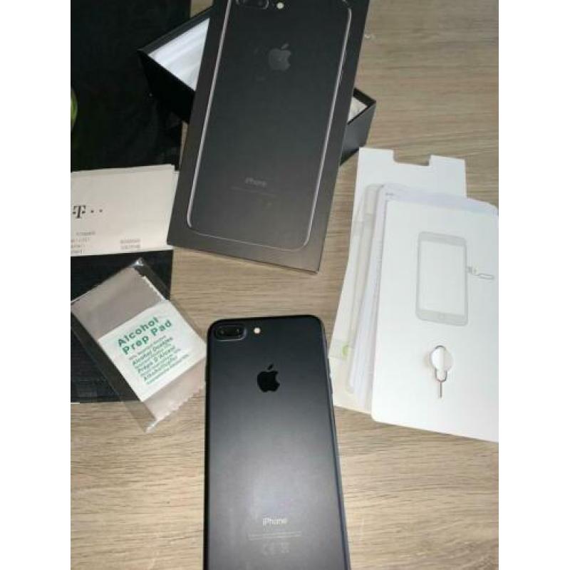 Iphone 7plus mat zwart