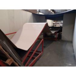 machine produceren gipswanden systeemwanden gips wand