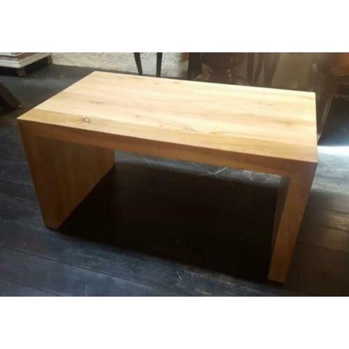 Salontafel handgemaakt eiken