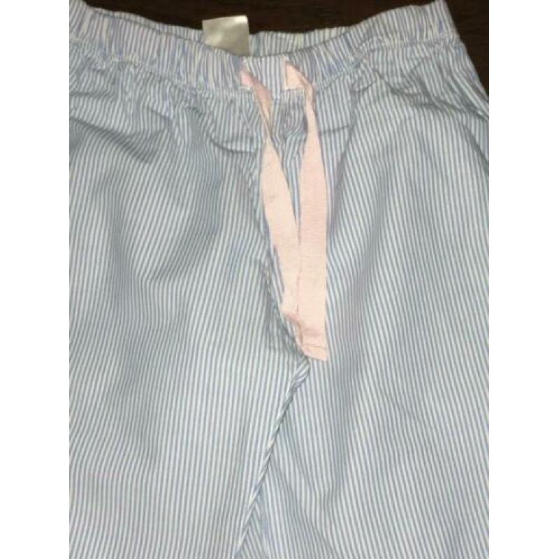 H&M katoenen pyamabroek mt 134/140 gestreept
