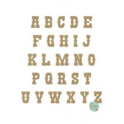 MDF letters, diverse soorten en maten | Stokout 63