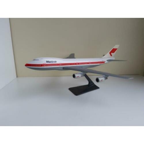 Martinair vliegtuigmodellen in verschillende schalen