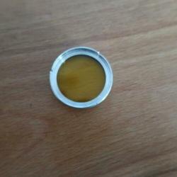 Vintage B&W geel filter 022 gelbmittel 3X 30mm