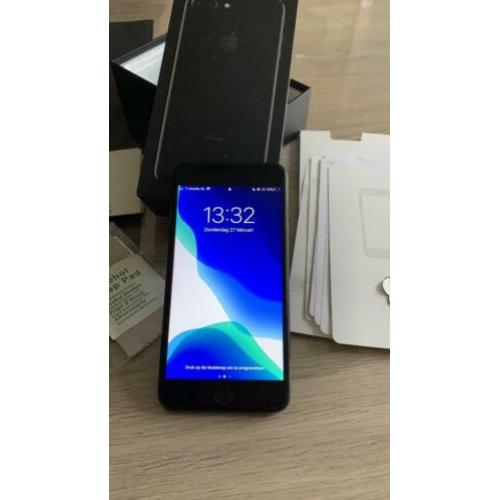 Iphone 7plus mat zwart