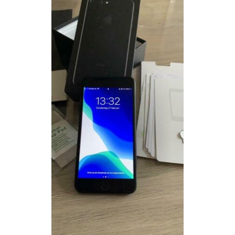 Iphone 7plus mat zwart