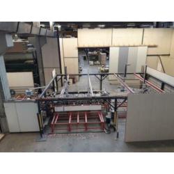 machine produceren gipswanden systeemwanden gips wand