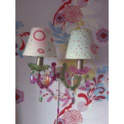 Plafondlamp 2x en schemerlamp