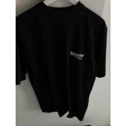 Balenciaga t-shirt maat s / m oversized 36 zwart