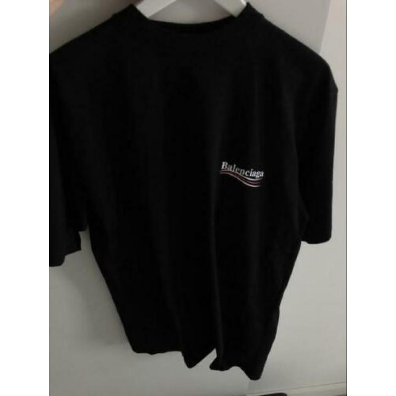 Balenciaga t-shirt maat s / m oversized 36 zwart
