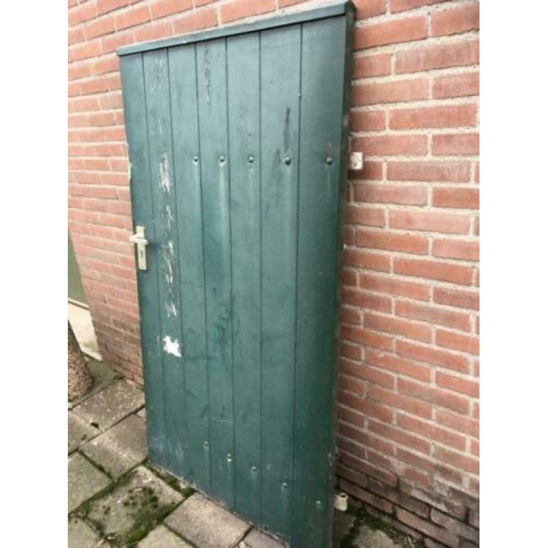 buitendeur houten tuinhuis deur vol houten buitendeur