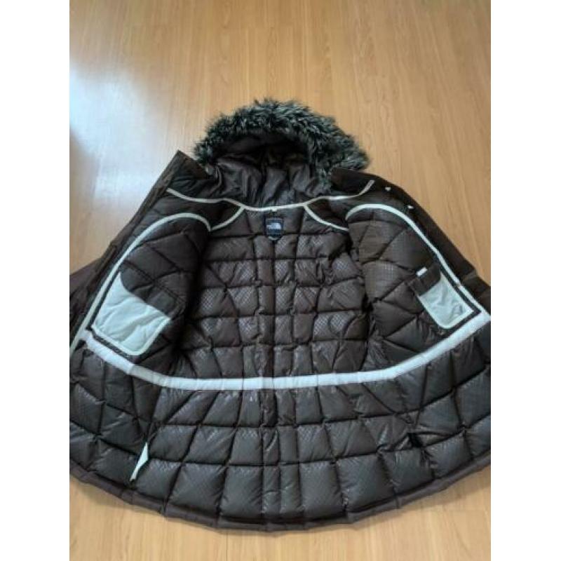 Donkerbruine north face winter/ski jas XL