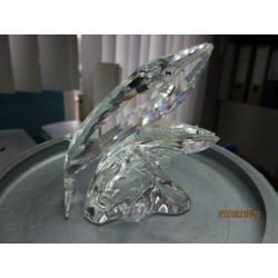 Swarovski jaarstuk 1992 walvissen moeder en kind incl doos