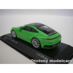 Porsche 911 Carrera 4 S 2019 Groen 1/43 Minichamps