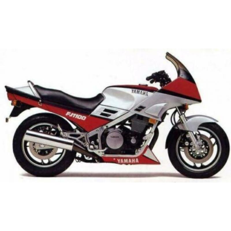 Yamaha FJ1100 achterbrug as FJ 1100 swingarmas achtervork as