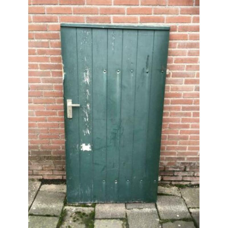 buitendeur houten tuinhuis deur vol houten buitendeur